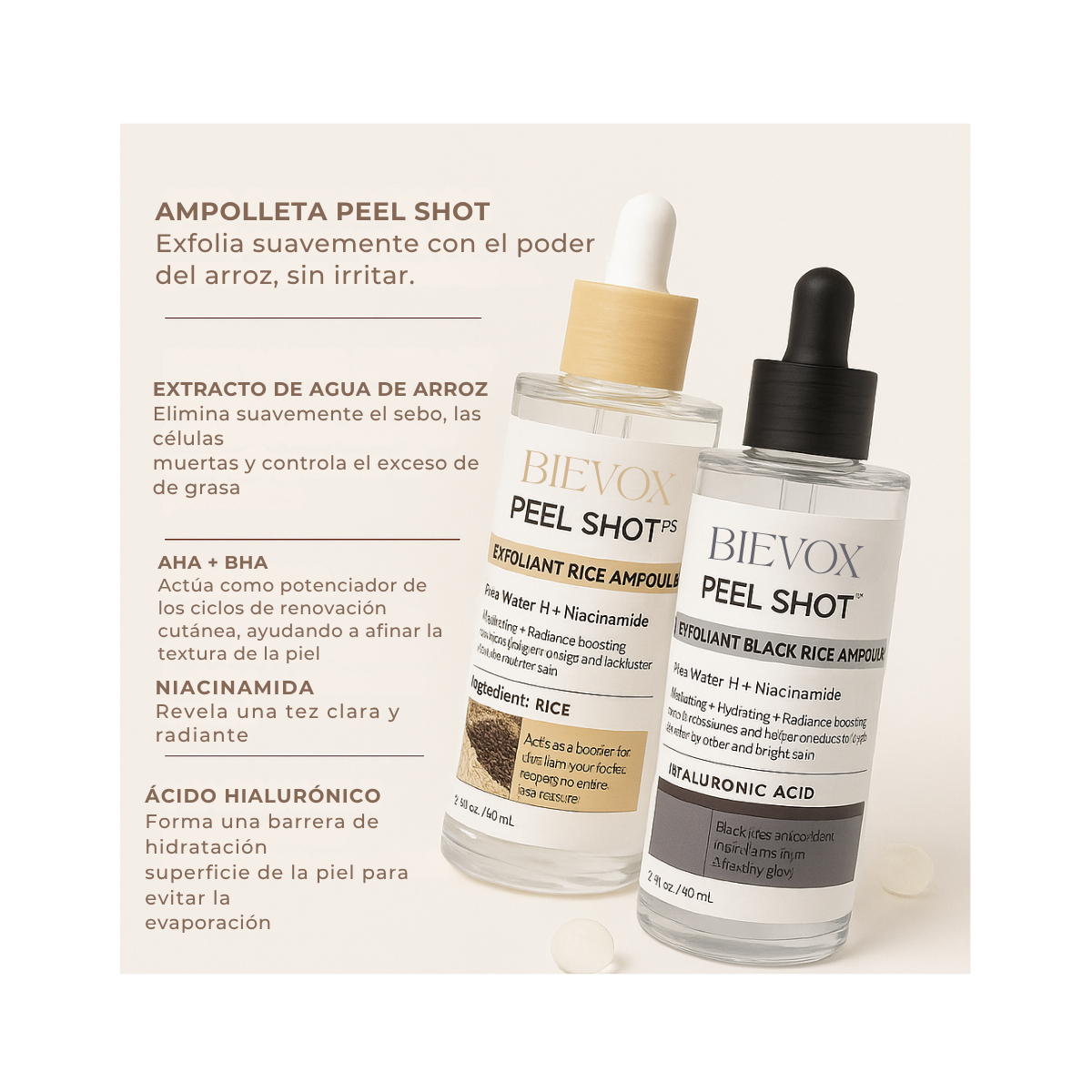 Exfoliante Facial de Arroz – Elimina Células Muertas